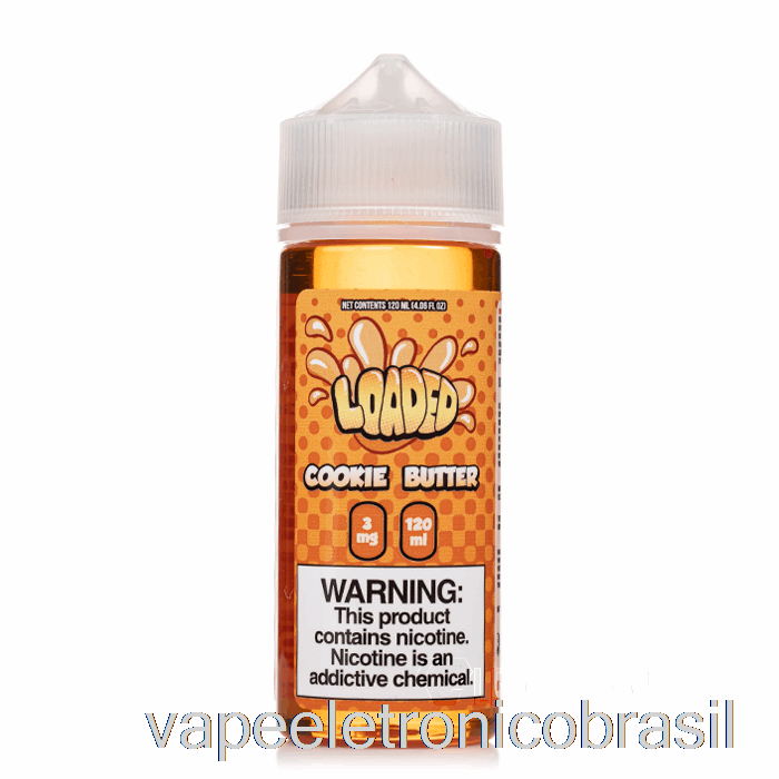 Manteiga De Biscoito Vape Vaporesso - E-líquido Carregado - Implacável - 120ml 3mg